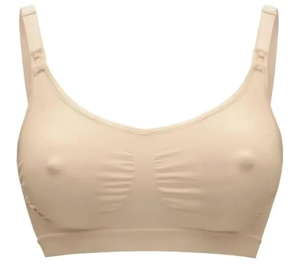 MEDELA Podprsenka těhotenská a kojicí Keep Cool™, béžová XXL