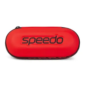 Speedo GOGGLES STORAGE Puzdro na plavecké okuliare, červená, veľkosť