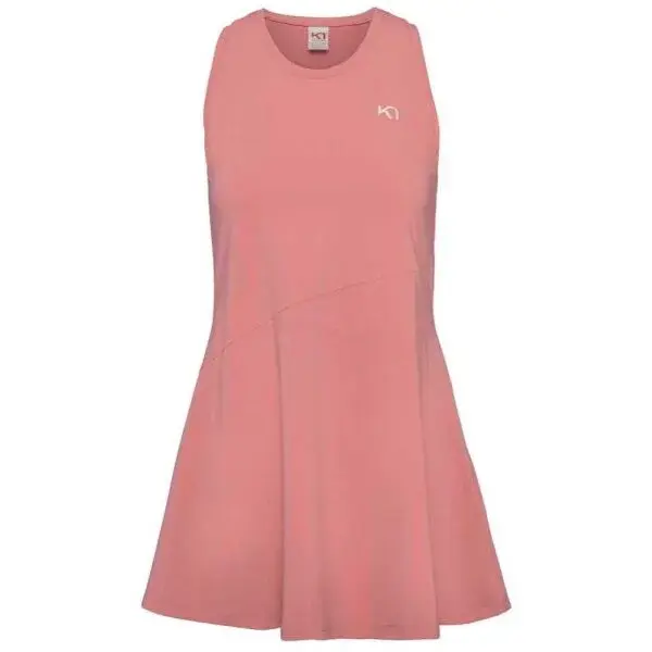 KARI TRAA VILDE DRESS Dámske šaty, ružová, veľkosť