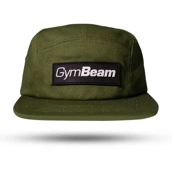 GymBeam 5PANEL CAP Šiltovka, tmavo zelená, veľkosť