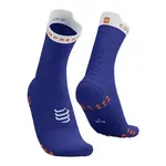 Compressport PRO RACING SOCKS V4.0 RUN Bežecké ponožky, modrá, veľkosť