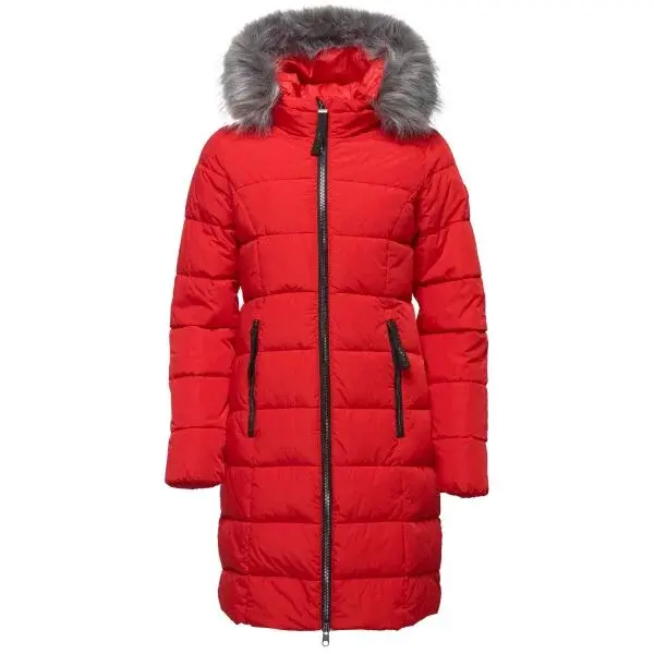 LOAP TASLIRA Dámsky kabát, červená, veľkosť