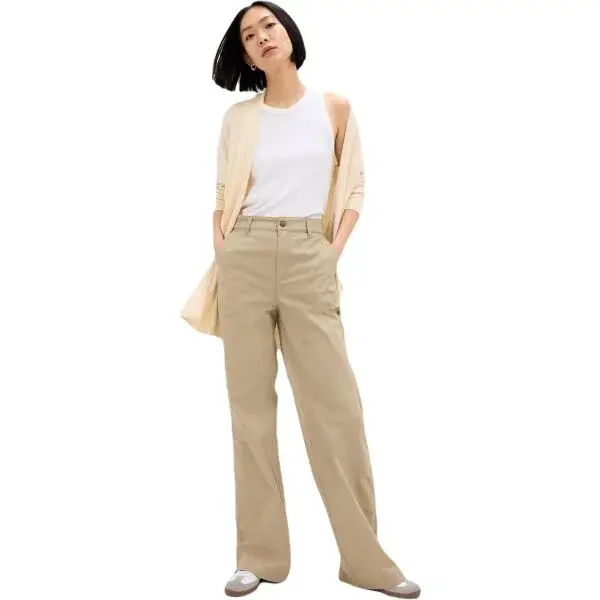 GAP V-BELLA OPEN THIRD Dámsky sveter, béžová, veľkosť