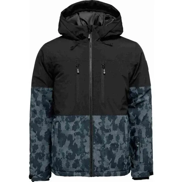 LOAP LAWN Pánska lyžiarska bunda, čierna, veľkosť