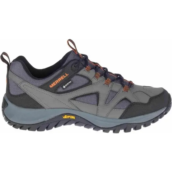 Merrell BRYCE RADIUS GTX Pánska treková obuv, tmavo sivá, veľkosť 41.5