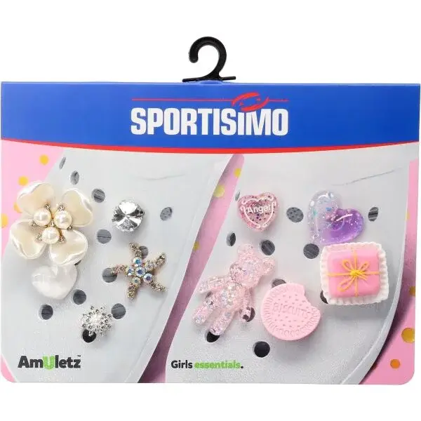 Coqui AMULETZ Odznaky, ružová, veľkosť