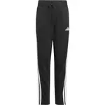 adidas ESSENTIALS 3-STRIPES FLEECE PANTS Juniorské tepláky, čierna, veľkosť
