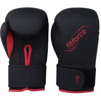 Fitforce PATROL Tréningové boxerské rukavice, čierna, veľkosť