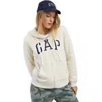 GAP V-FRCH EXC LOGO SHERPA Dámska mikina, béžová, veľkosť