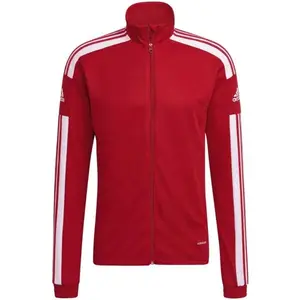 adidas SQ21 TR JKT Pánska futbalová mikina, červená, veľkosť