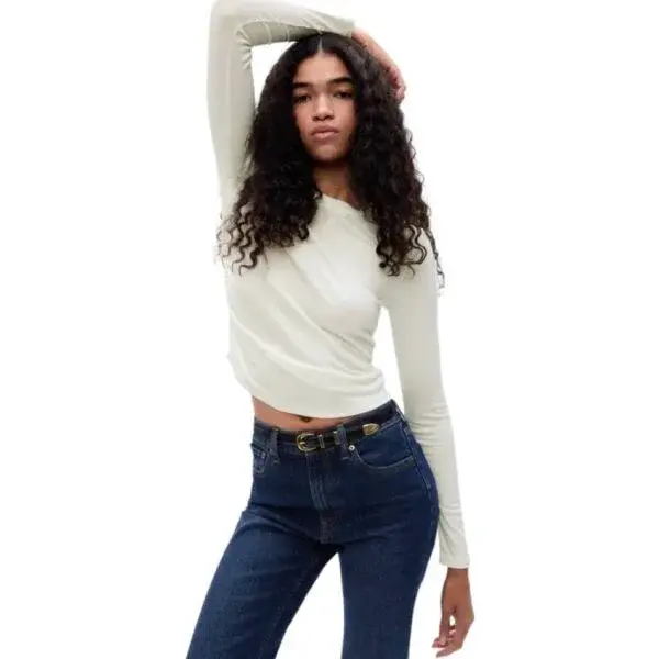 GAP BABY Dámske tričko, biela, veľkosť