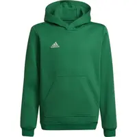 adidas ENT22 HOODY Y juniorská futbalová mikina, zelená, veľkosť