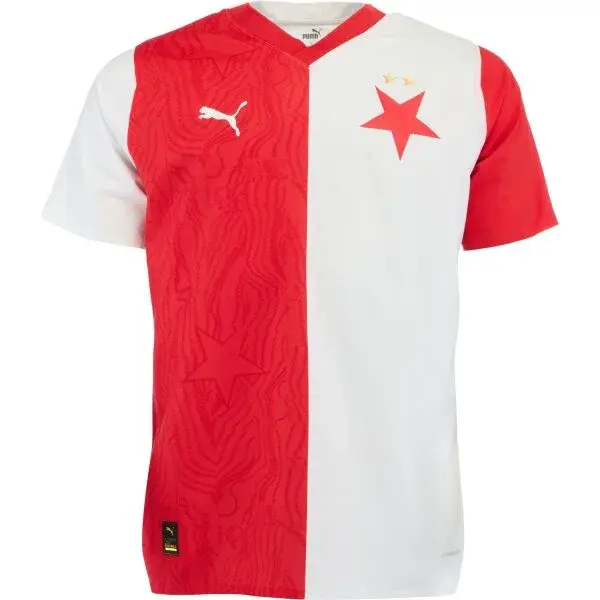 Puma SKS HOME SHIRT REPLICA JR Chlapčenský dres, červená, veľkosť
