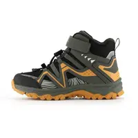 ALPINE PRO BOIRO Detská outdoorová obuv, khaki, veľkosť