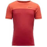 Devold NORANG KID Detské tričko, červená, veľkosť 4Y