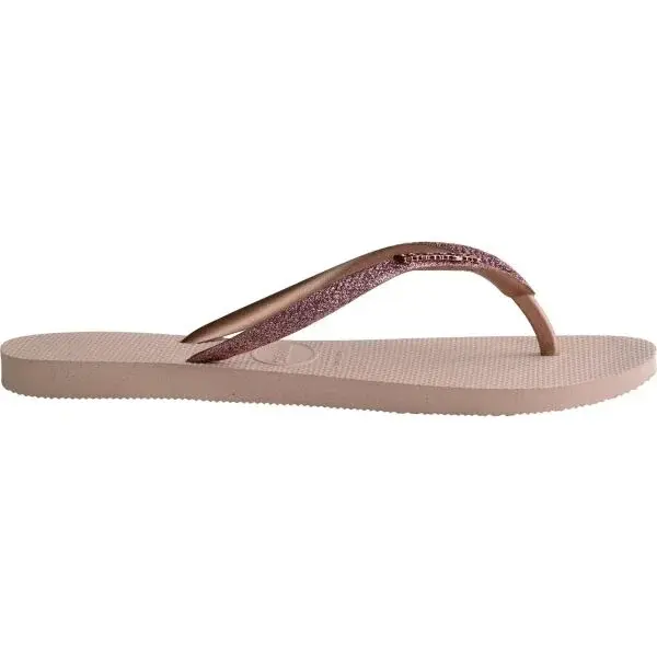 HAVAIANAS SLIM GLITTER Dámske žabky, ružová, veľkosť 35/36