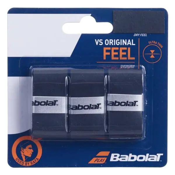 Babolat VS ORIGINAL Tenisová omotávka, čierna, veľkosť