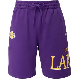 New Era LA LAKERS NBA TEAM GRAPHICS SHORTS Pánske krátke nohavice, fialová, veľkosť