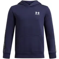 Under Armour ICON FLEECE HOODIE Chlapčenská mikina, tmavo modrá, veľkosť XL