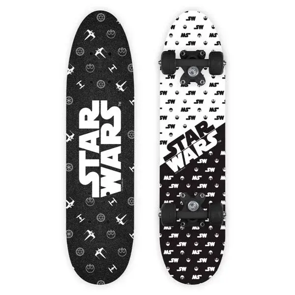 Disney STAR WARS Skateboard, čierna, veľkosť