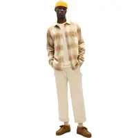 GAP V-LS STANDARD FLANNEL Pánska košeľa, béžová, veľkosť