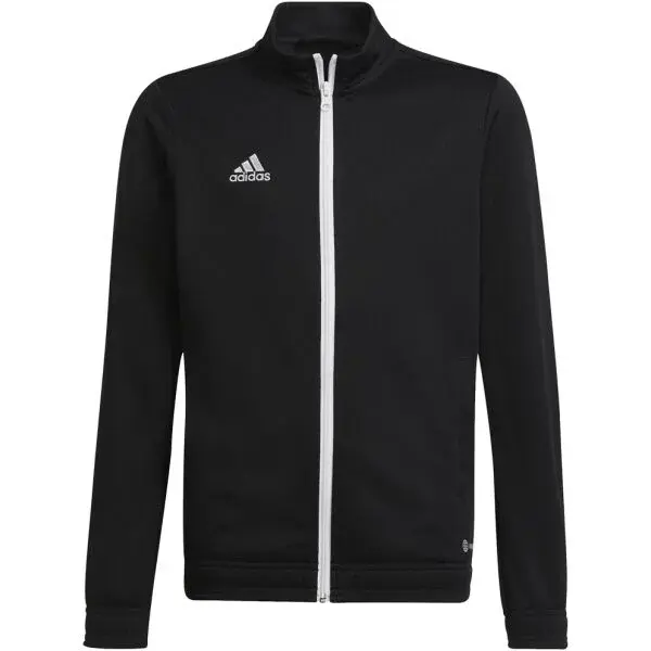 adidas ENT22 TK JKTY juniorská futbalová mikina, čierna, veľkosť