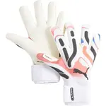 Puma ULTRA ULTIMATE HYBRID Pánske brankárske rukavice, biela, veľkosť