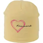 Finmark CHILDREN’S HAT Detská zimná čiapka, béžová, veľkosť UNI
