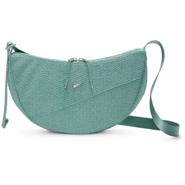 Nike AURA CRSCNT CROSSBY-CORD Dámska kabelka, zelená, veľkosť