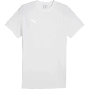 Puma TEAMEVOSTRIPE TEE Pánské triko, bílá, velikost