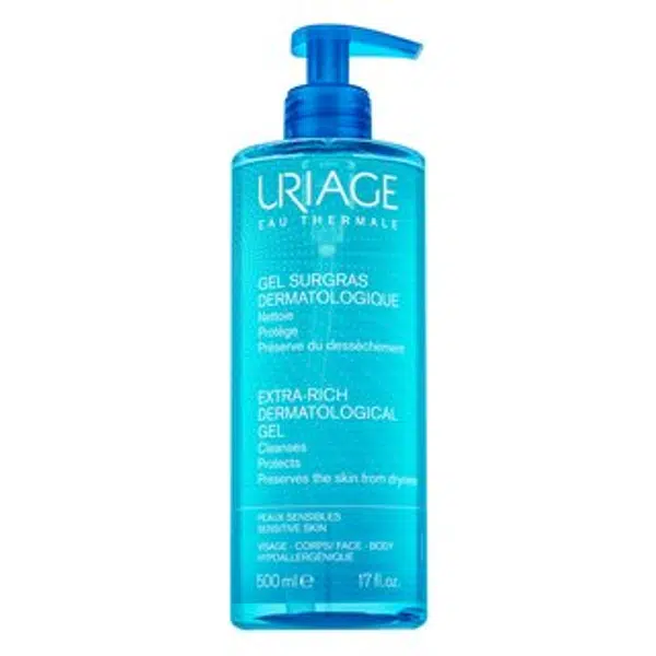 Uriage Xémose Extra-Rich Dermatological Gel vyživujúci čistiaci gél pre každodenné použitie 500 ml