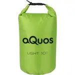 AQUOS LT DRY BAG 10L Vodotěsný vak s rolovacím uzávěrem, světle zelená, velikost