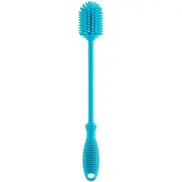 Chicco Cleaning Brush Silicone kefa na čistenie Blue 1 ks