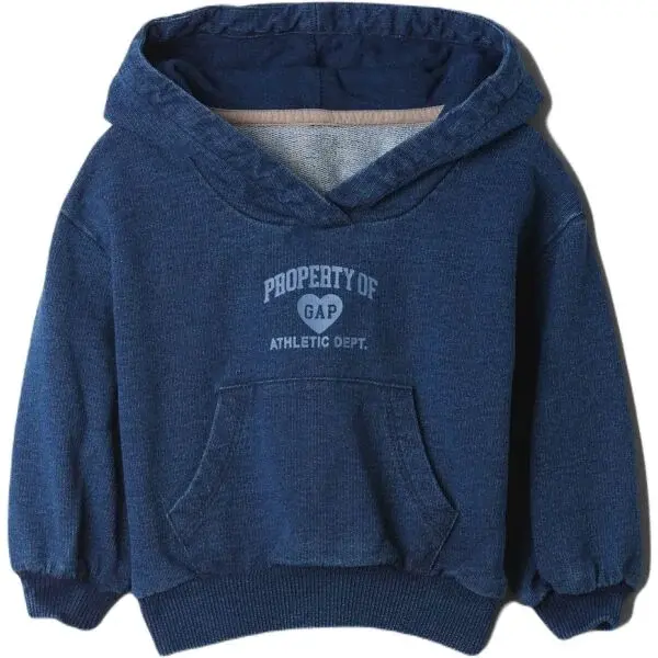 GAP BABY Dětská mikina, tmavě modrá, velikost 5Y
