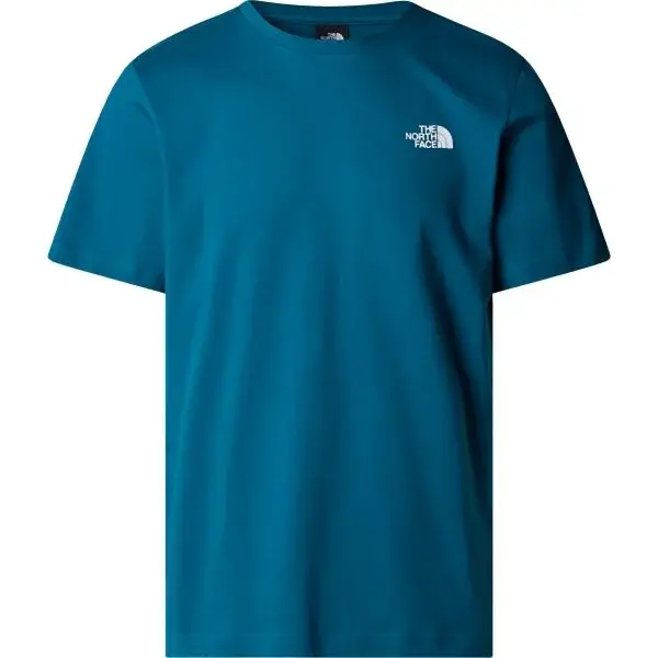 The North Face M SS BOX NSE TEE Pánské tričko, modrá, velikost