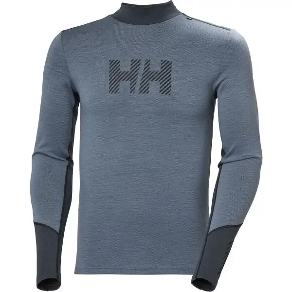 Helly Hansen LIFA MERINO MIDW LOG Pánská střední vrstva, tmavě modrá, velikost XXL