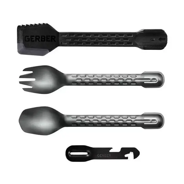 Gerber COMPLEAT COOK EAT CLEAN TONG FSG Sada příborů, stříbrná, velikost