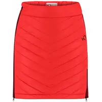 KARI TRAA EVA Dámská zateplená sukně, červená, velikost