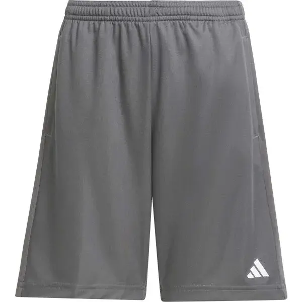 adidas TRAIN ESSENTIALS Dětské šortky, tmavě šedá, velikost