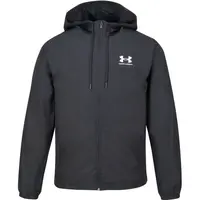 Under Armour RIVAL WOVEN WINDBREAKER Pánská bunda, černá, velikost
