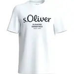 s.Oliver RL BIG SIZE LOGO NOOS Pánské tričko, bílá, velikost XXXL