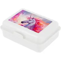 BAAGL JEDNOROŽEC KRÁLOVSTVÍ Box na svačinu, bílá, velikost