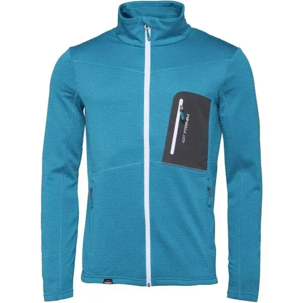 TRIMM MICRON Pánská mikina, modrá, velikost XXXL