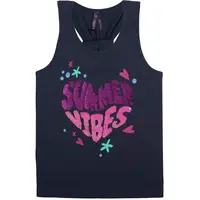 Lewro HILLAINE Dívčí tílko, tmavě modrá, velikost 140-146