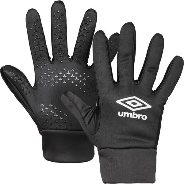 Umbro FIELD PLAYER GLOVE Pánské fotbalové rukavice, černá, velikost