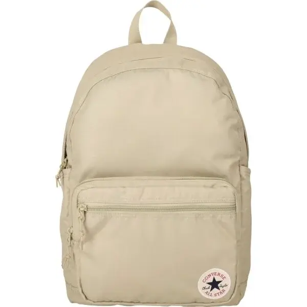Converse GO 2 BACKPACK Unisex batoh, béžová, velikost