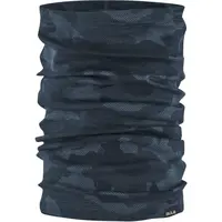 Bula PRINTED WOOL TUBE Univerzální vlněný nákrčník, tmavě modrá, velikost
