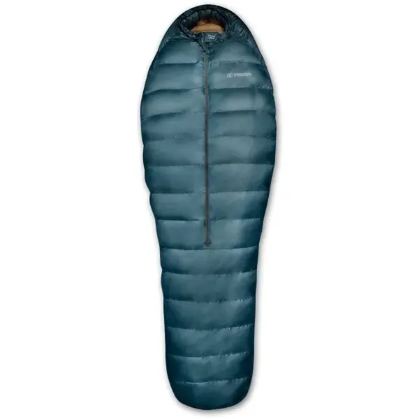 TRIMM NORD 350 Mumiový spací pytel, tmavě modrá, velikost 210 cm - zip uprostřed