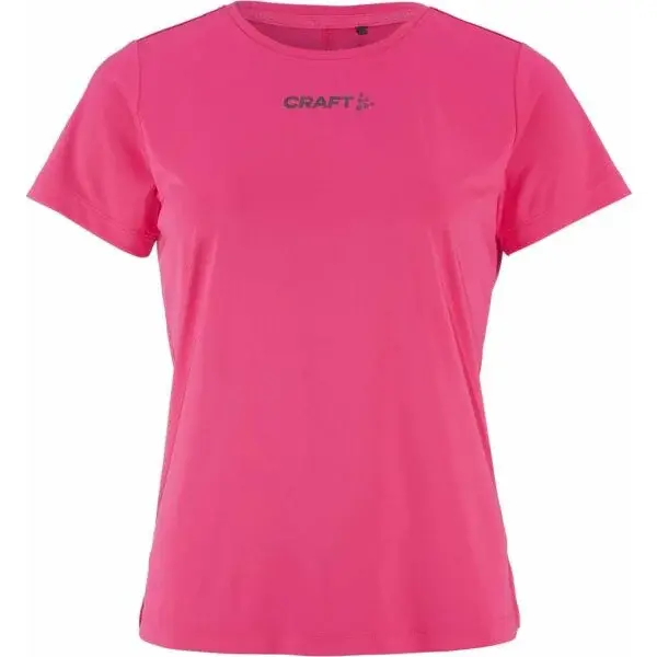 Craft CORE ESSENCE SS TEE 2 W Dámské sportovní triko, růžová, velikost