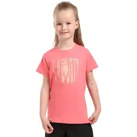 KILPI MALGA Dívčí bavlněné tričko, růžová, velikost